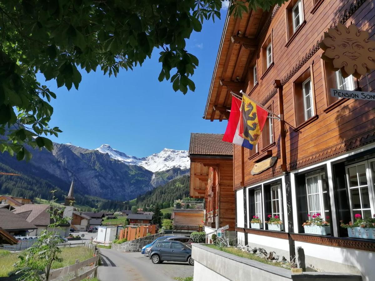 Pension Sonne Adelboden Exterior foto